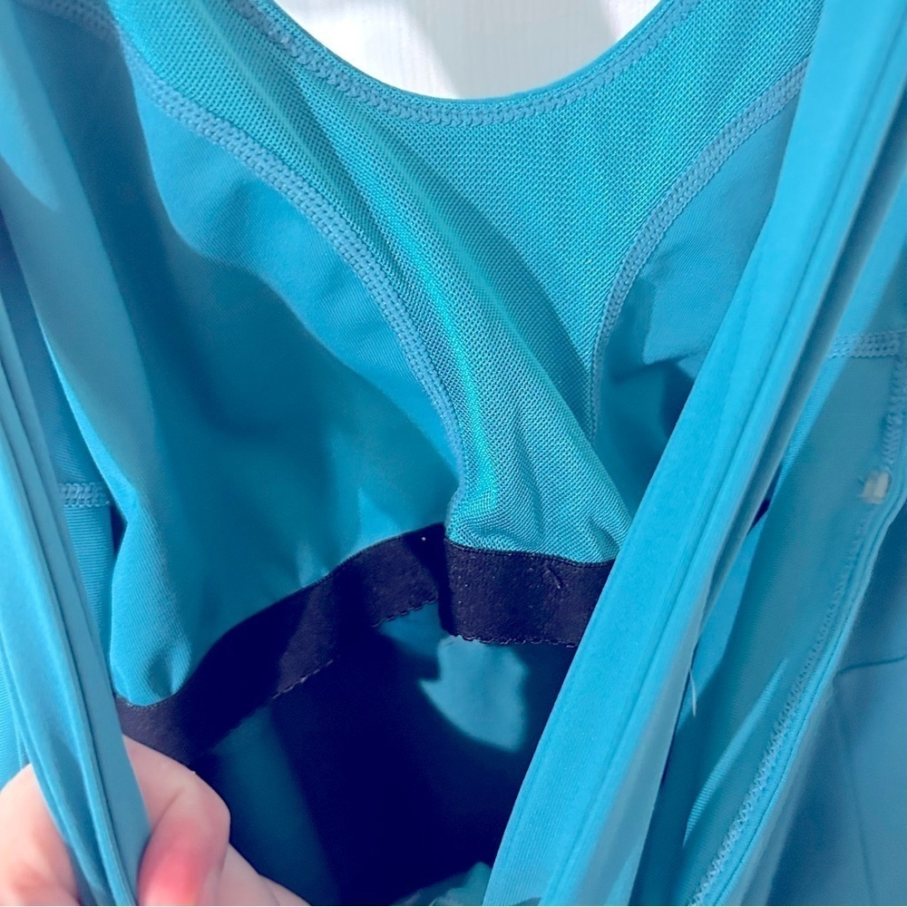Merrell Opti-Wick Lily UPF 50 Aqua Teal Dress Medium Active Sport Athletic Dress - Picture 7 of 11